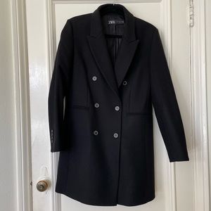 Zara premium double breasted coat